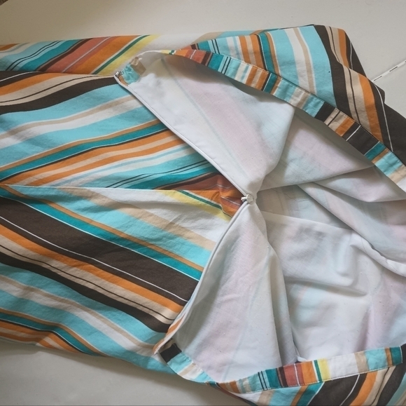 NEW York & Company Skirt Striped Size 12 - Picture 6 of 9